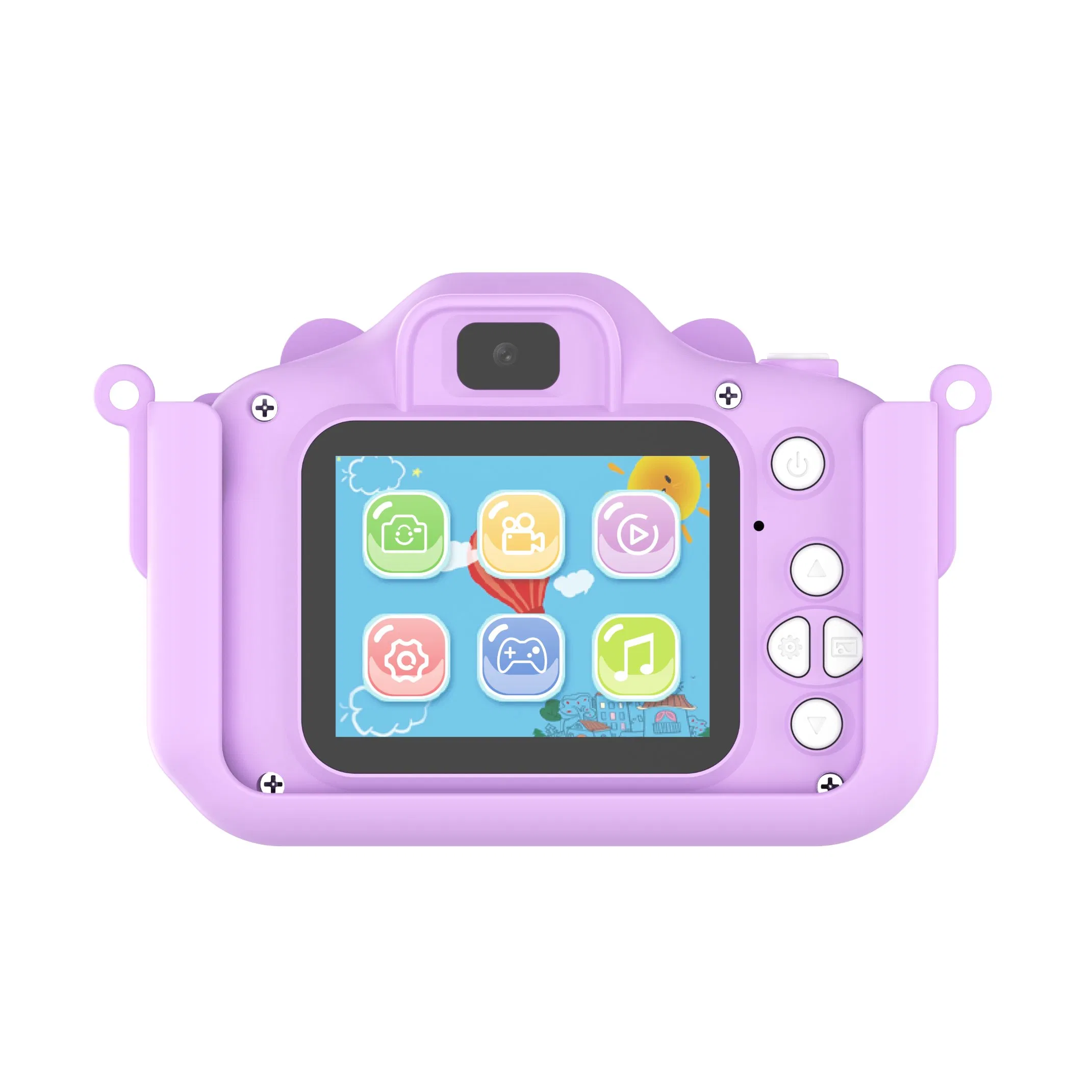 Lightweight Cartoon Toy Digital Camera for Kids with 3-Layer Optical Lens