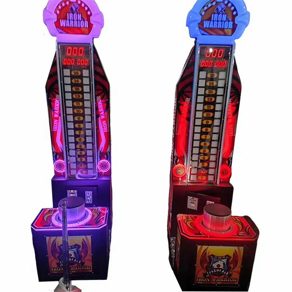 Iron Warrior Strength-Testing Arcade Game Machine: Thrilling Power-Challenge Entertainment