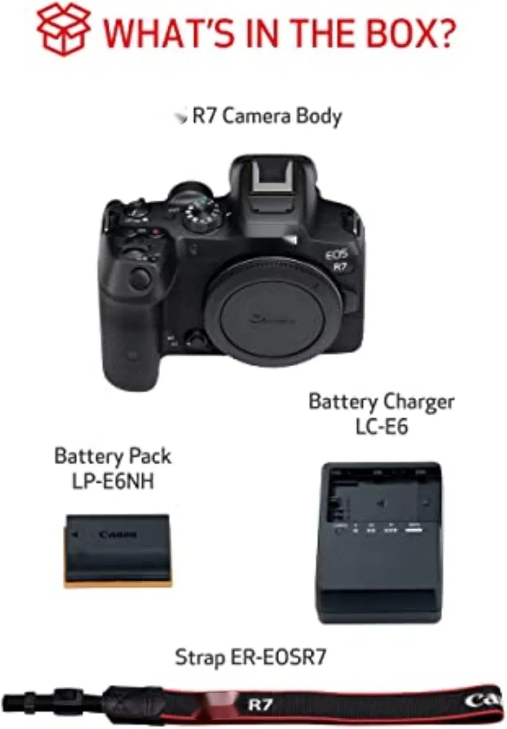 Original R7 Mirrorless Camera (Body Only) , Hybrid Camera, 32.5 Megapixel (APS-C) CMOS Sensor