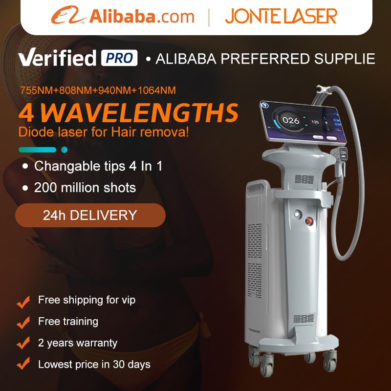 Four-Wavelength Laser Hair Removal Device
