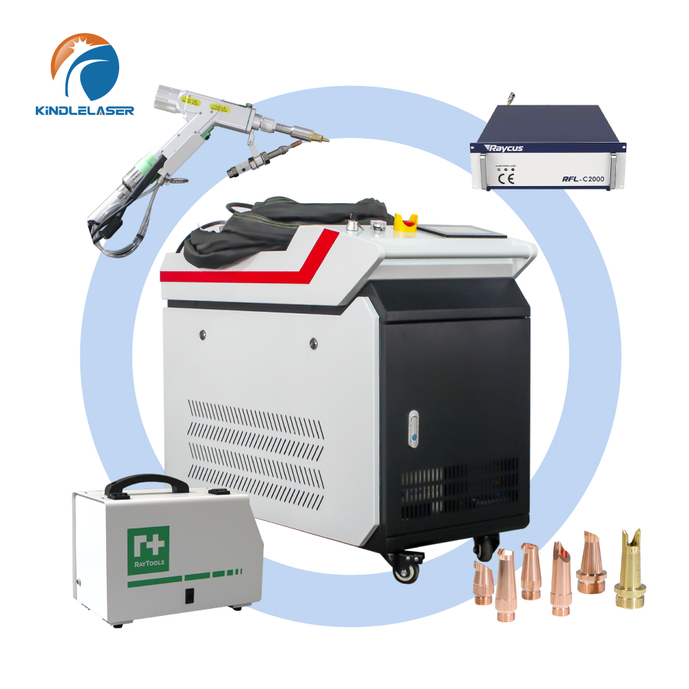 KindleLaser Portable Fiber Laser Welding Machine For Metal Welding And Manufacturing, Low Heat Affected Zone, CE Approved