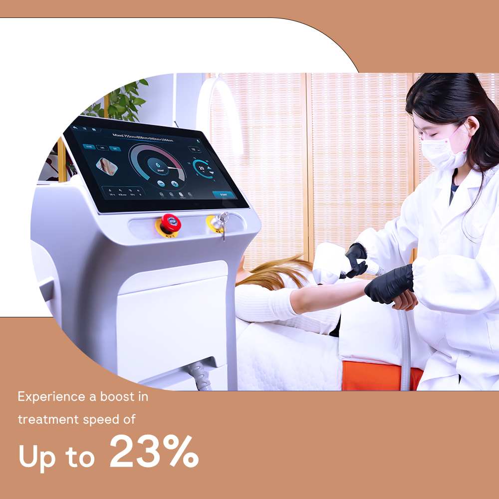 All Skin Tones Laser Hair Removal Machine 4 Wavelengths Technology Safe Effective for Every Client