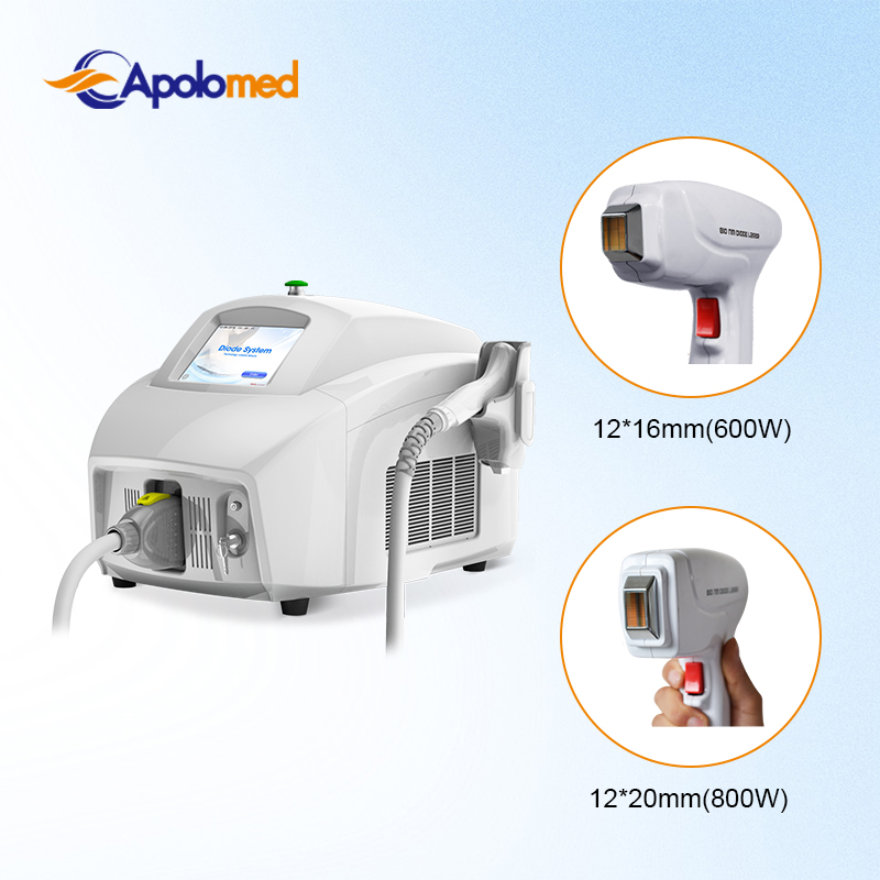 Medical 808nm Diode Laser Hair Removal Device Triple Wavelengths Diode Laser Hair Removal System