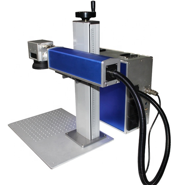 Max Raycus 30w 50w 60w100w High Speed Necklace Metal Jewelry Ring Fiber Laser Marking Machine
