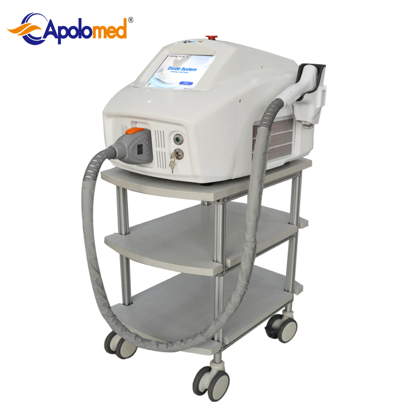 Medical 808nm Diode Laser Hair Removal Device Triple Wavelengths Diode Laser Hair Removal System