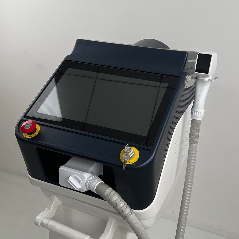 Professional Portable Diode Laser Hair Removal Machine DL500 With USA Coherent Laser Bar 100 Million Shots For Clinic