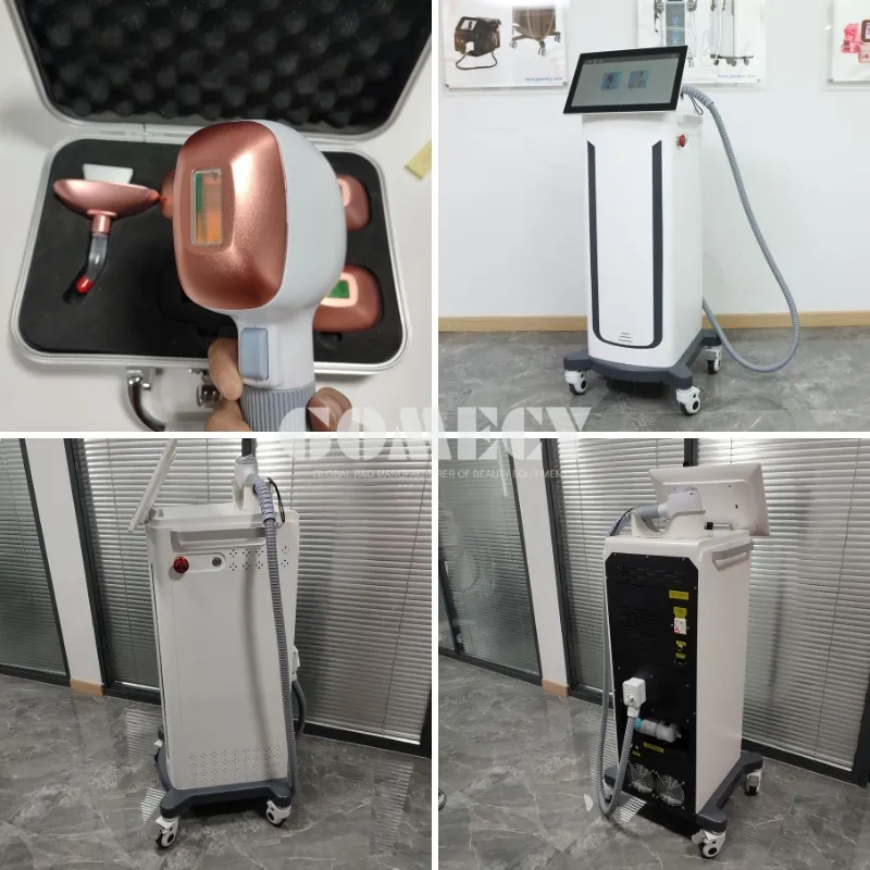 Multi Functional Diode Laser Hair Removal System with Touch Screen and Sapphire Cooling