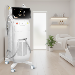 2 in 1 IPL Diode Laser Machine Professional Hair Removal Skin Rejuvenation Acne Pigment Vascular Therapy Beauty Equipment
