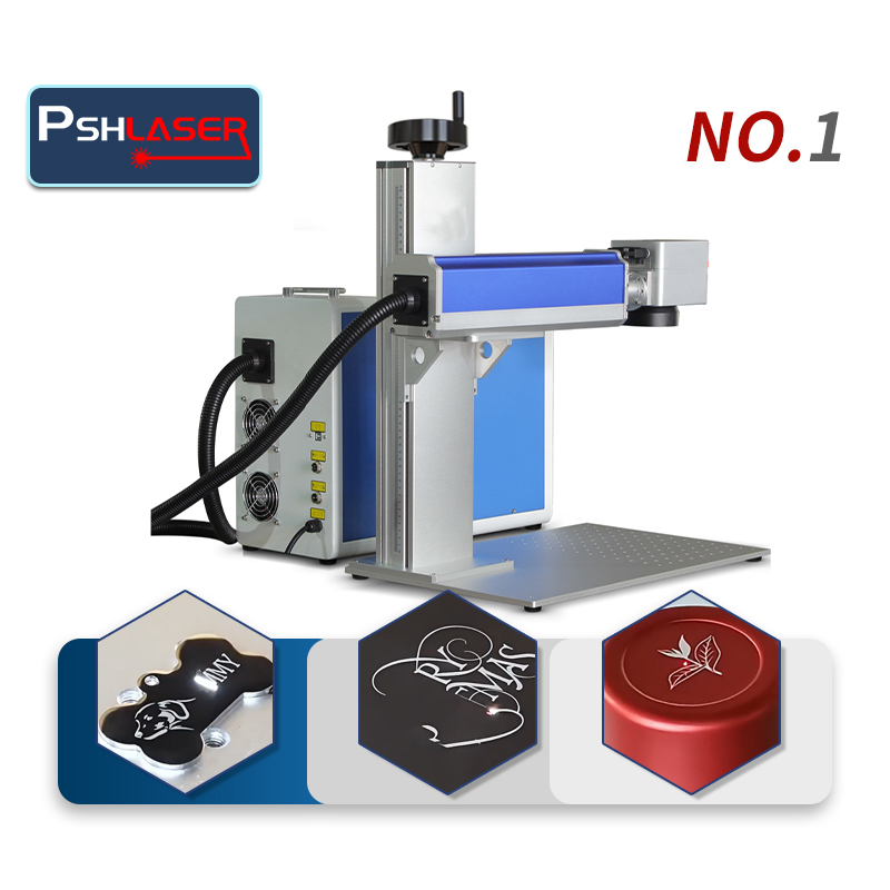 Desktop Fiber Laser Marker High Speed Hardware Jewelry Marking