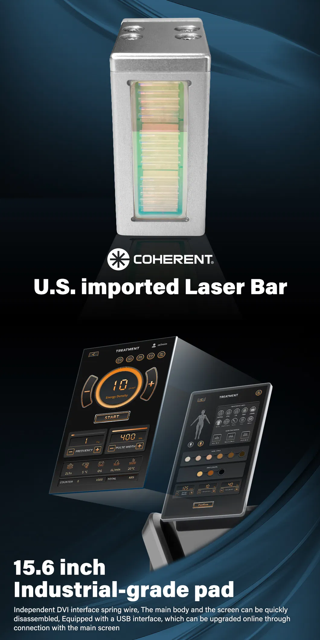 Titanium Ice Diode Laser Advantage 5