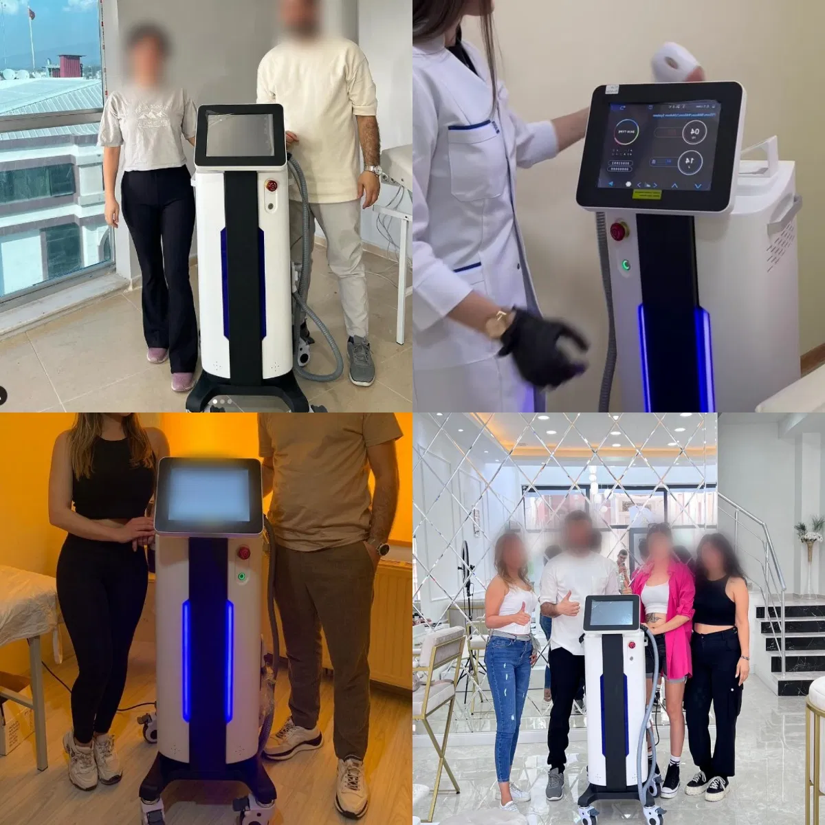 Professional Grade 808nm Diode Laser Hair Removal System