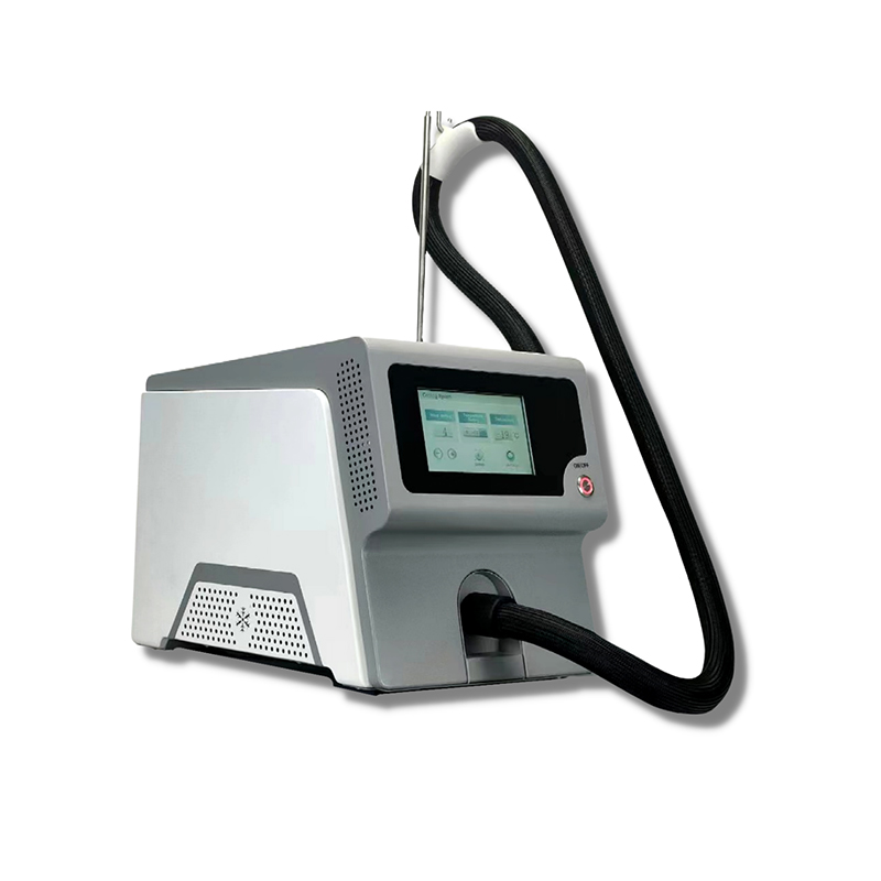 Tax Free Cold-air-skin-cooling Pain Reduction Low Noise Cold air Skin Cooling Machine for Tattoo Removal Laser Treatment Device