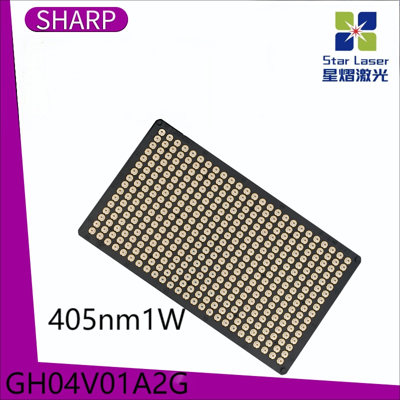 Original SHARP GH04V01A2G Laser Diode 405nm 1W TO56 UV Violet Laser Diode For 3D Printing PCB Exposure Modules