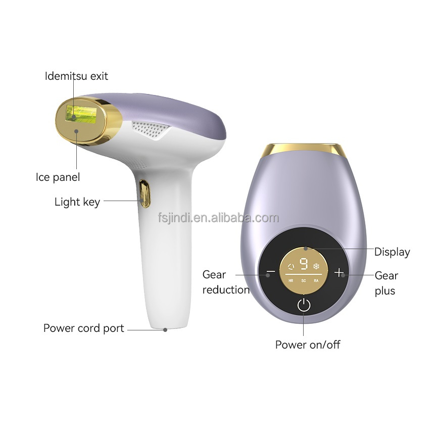 Unlimited Flash Portable Home IPL Laser Hair Removal Machine Cordless Electric Laser Razor For Women With Sensitive Skin