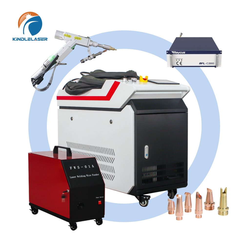Portable Fiber Laser Welding Machine Laser Welders 1500W CE Certified Fast Welding Smooth Seam