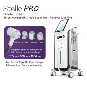 Medical Grade Diode Laser Hair Removal Machine 3 Waves (755nm 808nm 1064nm) for Skin Treatment
