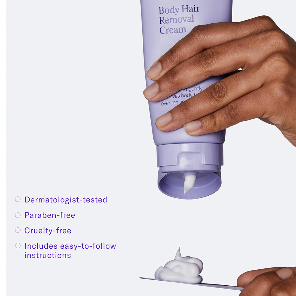Sensitive Skin Hair Removal Cream Painless Bikini Hair Removal Gel Depilatory Cream For Bikini Line, Legs, Arms, Underarms