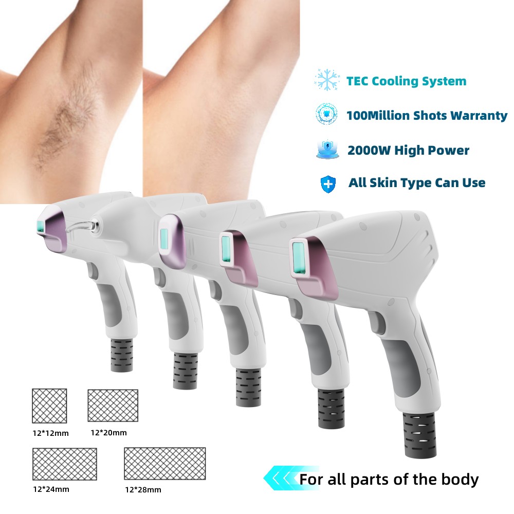 Best Tec Cooling System Cooling Gel Laser Triple Wavelength Diode Laser Hair Removal Machine