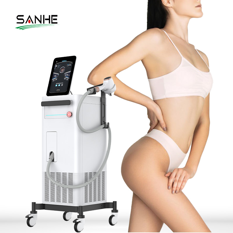 Fast &amp; Comfortable Hair Removal Machine 3000W 808nm Diode Laser with 4 Handles for Full Body Treatment