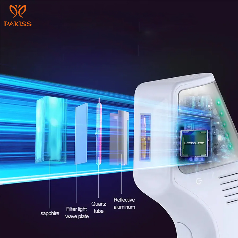 Upgraded to 400000 Flashes Ice Cooling IPL Hair Removal Device for Face Armpits Legs Arms Bikini Line Comes With Glasses