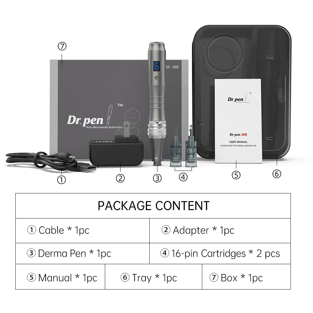 Advanced Dr Pen M8 Micro Needling System for Skin Rejuvenation
