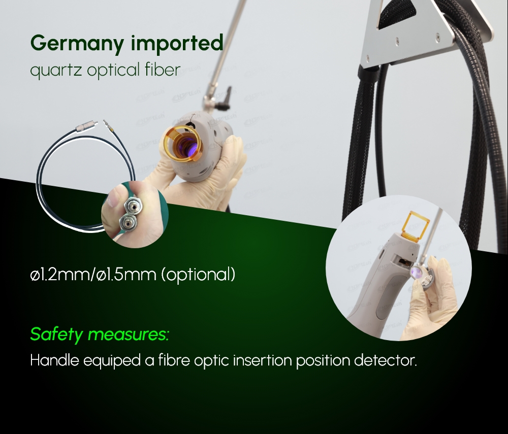 Quartz optical fiber element
