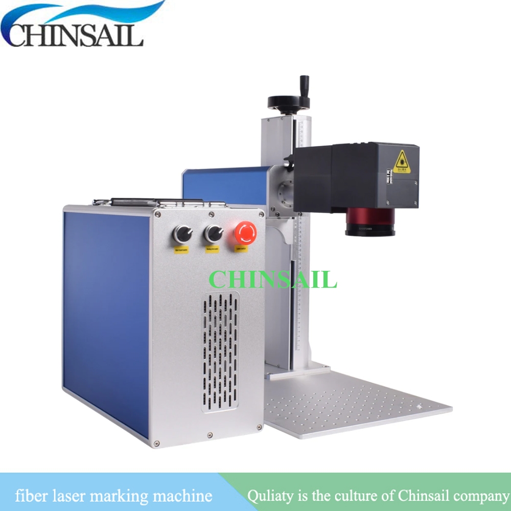 3D Fiber CNC Laser Marker Portable Laser Fast Speed for Metal