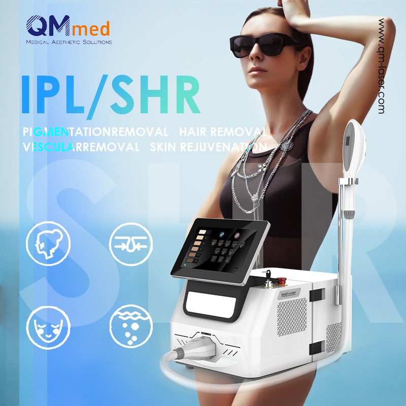 Best IPL Machinepl Dpl Laser Hair Removal Machine Permanent Painless Hair Reduction System for Free Ailmodel: Qm-100hair Removal Machine