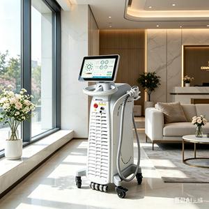 Skin Rejuvenation Painless Face Body Bikini Line Diode Laser Hair Removal Ice Cooling 808nm 1064nm