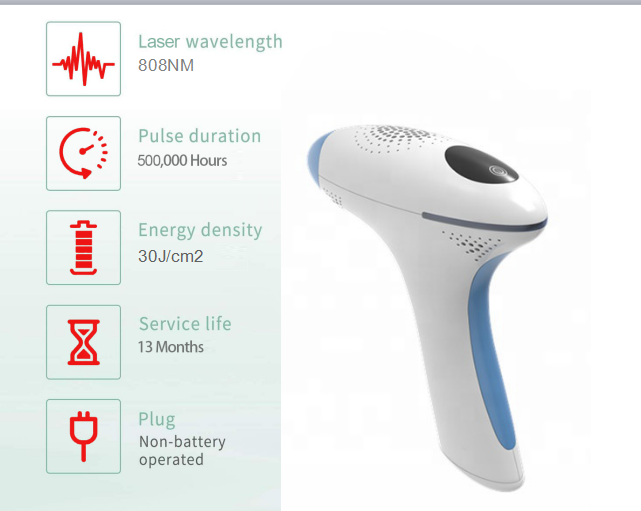 Portable Laser at Home Hair Removal Permanent Laser Hair Removal Home Device
