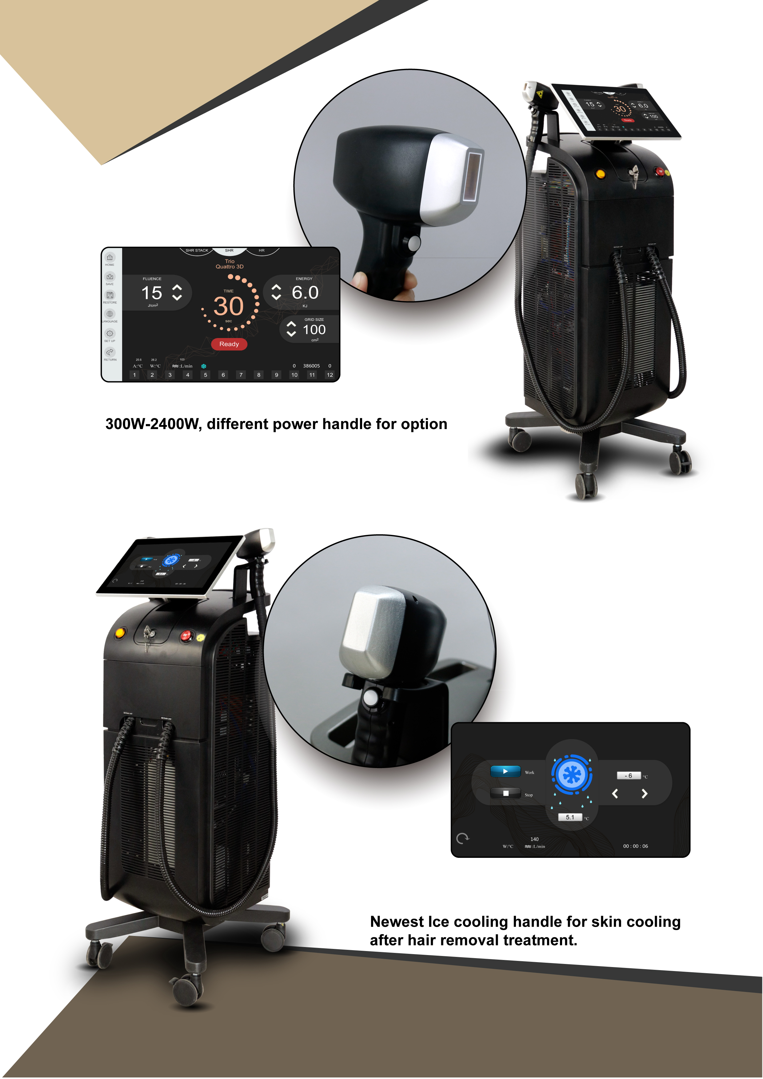 Diode Laser Hair Removal Machine Details