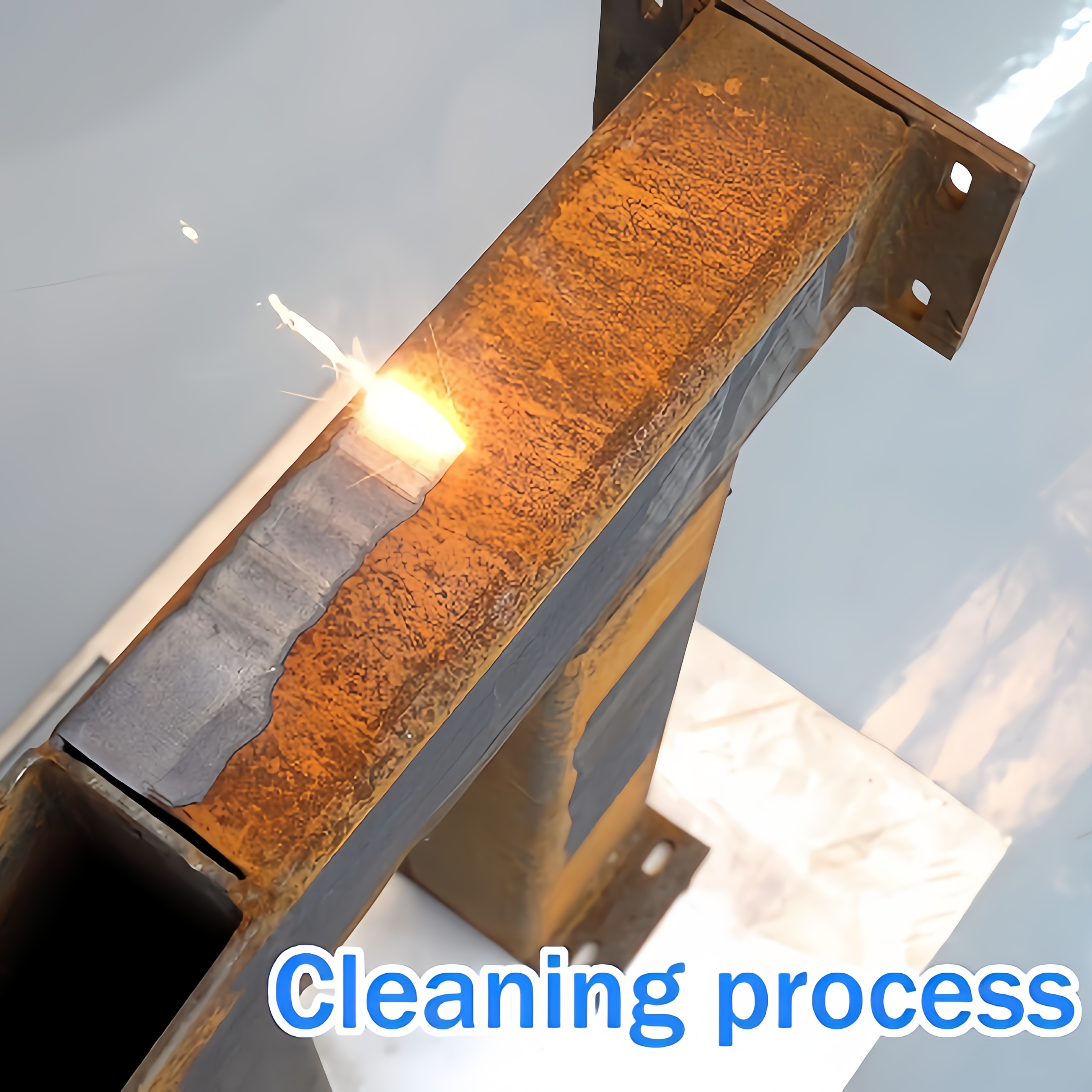 Industrial 4-in-1 Laser Cleaner: Handheld Portable Device for Metal Rust Removal, Paint Stripping, Welding &amp; Cutting