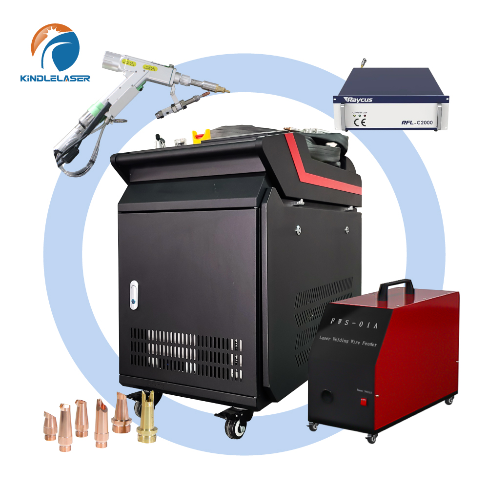 Portable Fiber Laser Welding Machine Laser Welders 1500W CE Certified Fast Welding Smooth Seam