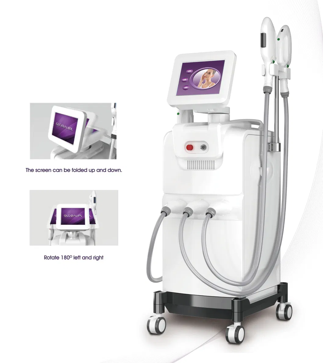 3 in 1 Multifunction Elight IPL Opt +755nm Picosecond Laser + RF Laser Hair Removal