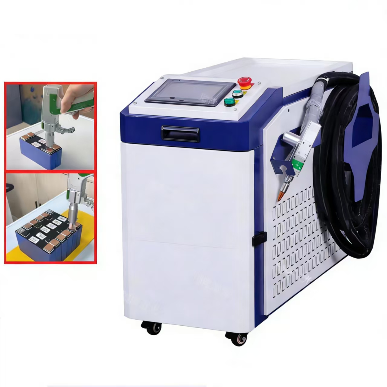 1500w Portable Handheld Battery Laser Welding Machine for Prismatic Cell Batteries