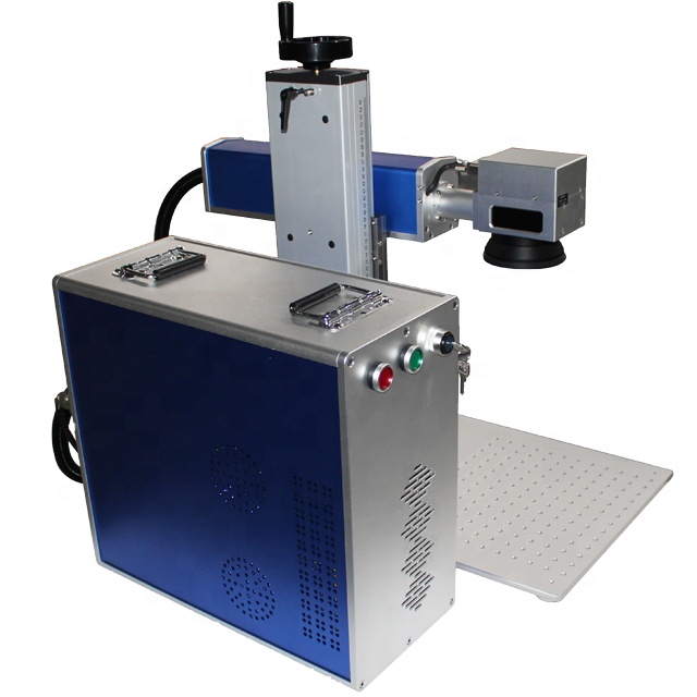 Max Raycus 30w 50w 60w100w High Speed Necklace Metal Jewelry Ring Fiber Laser Marking Machine