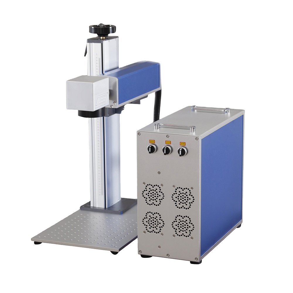 50W Raycus Laser Marker Machine High Speed Engraving Automotive Metal Components System