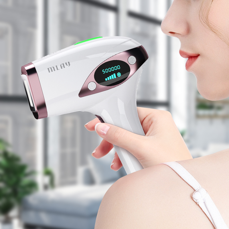 MLAY Use Beauty Device Laser Hair Removal Machine Ice Technology Xenon Lamp Cool IPL Hair Removal IPL Home Thunder Laser Nova 51