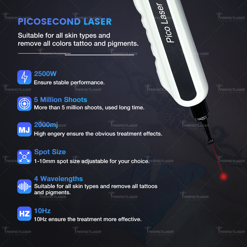 Factory Price 2 in 1 Diode Laser Hair Removal Picosecond Laser Tattoo Removal Best Nd Yag Laser Machine Pigment Lesions Device