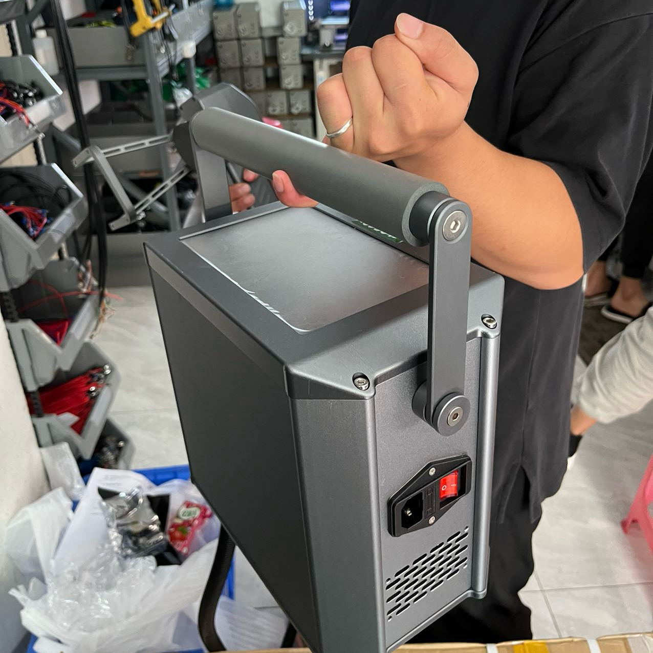 Customized Portable Handheld Fiber Laser Marking Machine-New High Precision Supports DXF/PLT/BMP Formats