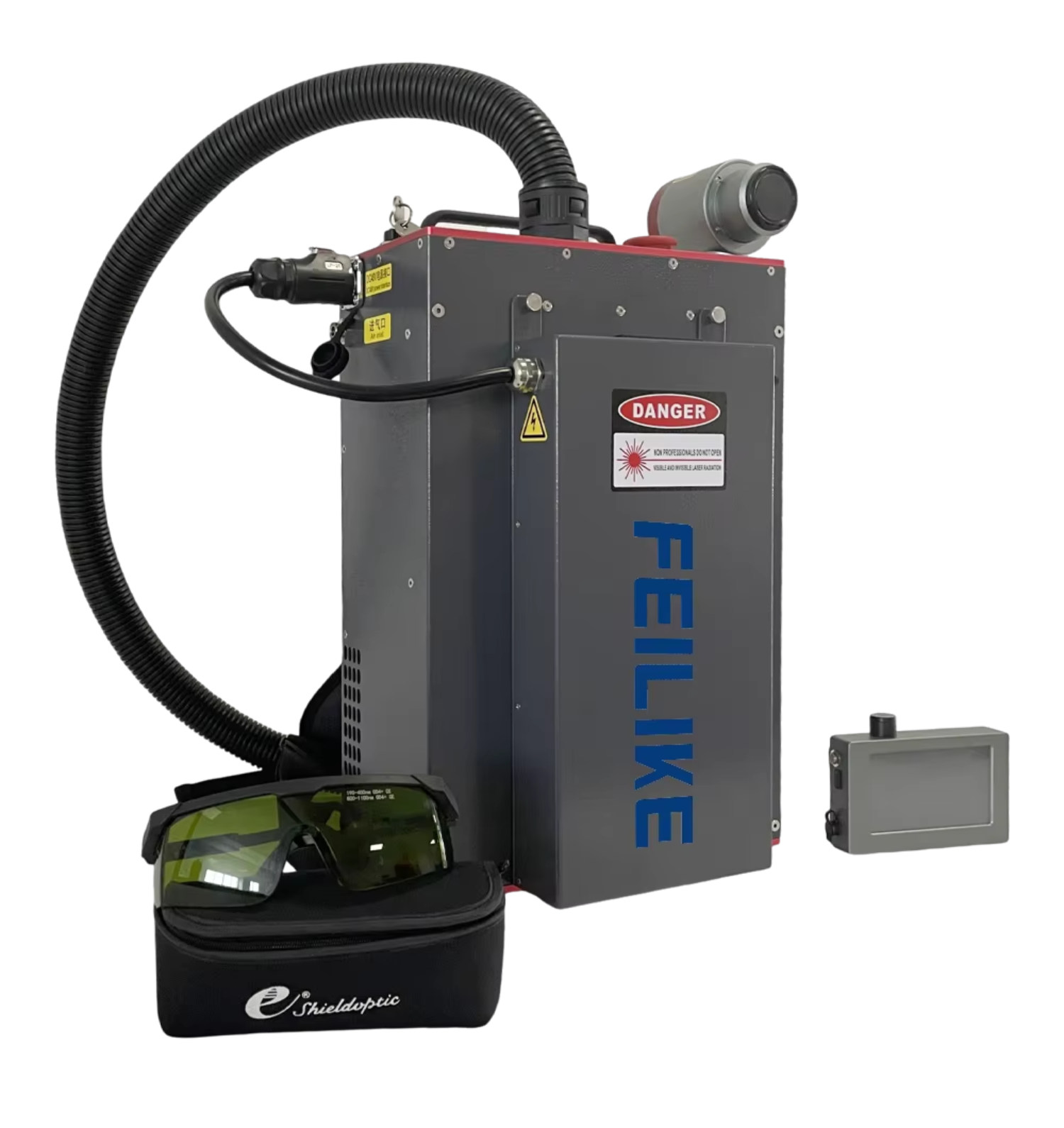 High Speed Laser Metal and Wood Cleaning Portable Laser Metal and Wood Cleaning Machine with Pulse System for Furniture