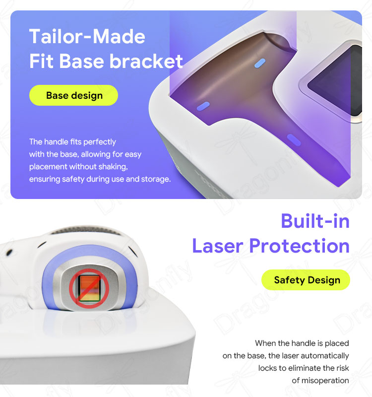 CE Certified Stationary Diode Laser Hair Removal Machine | 808nm | Wireless Rechargeable, Full-Body Use