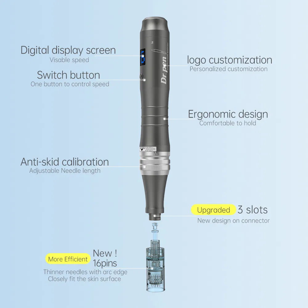 Advanced Dr Pen M8 Micro Needling System for Skin Rejuvenation