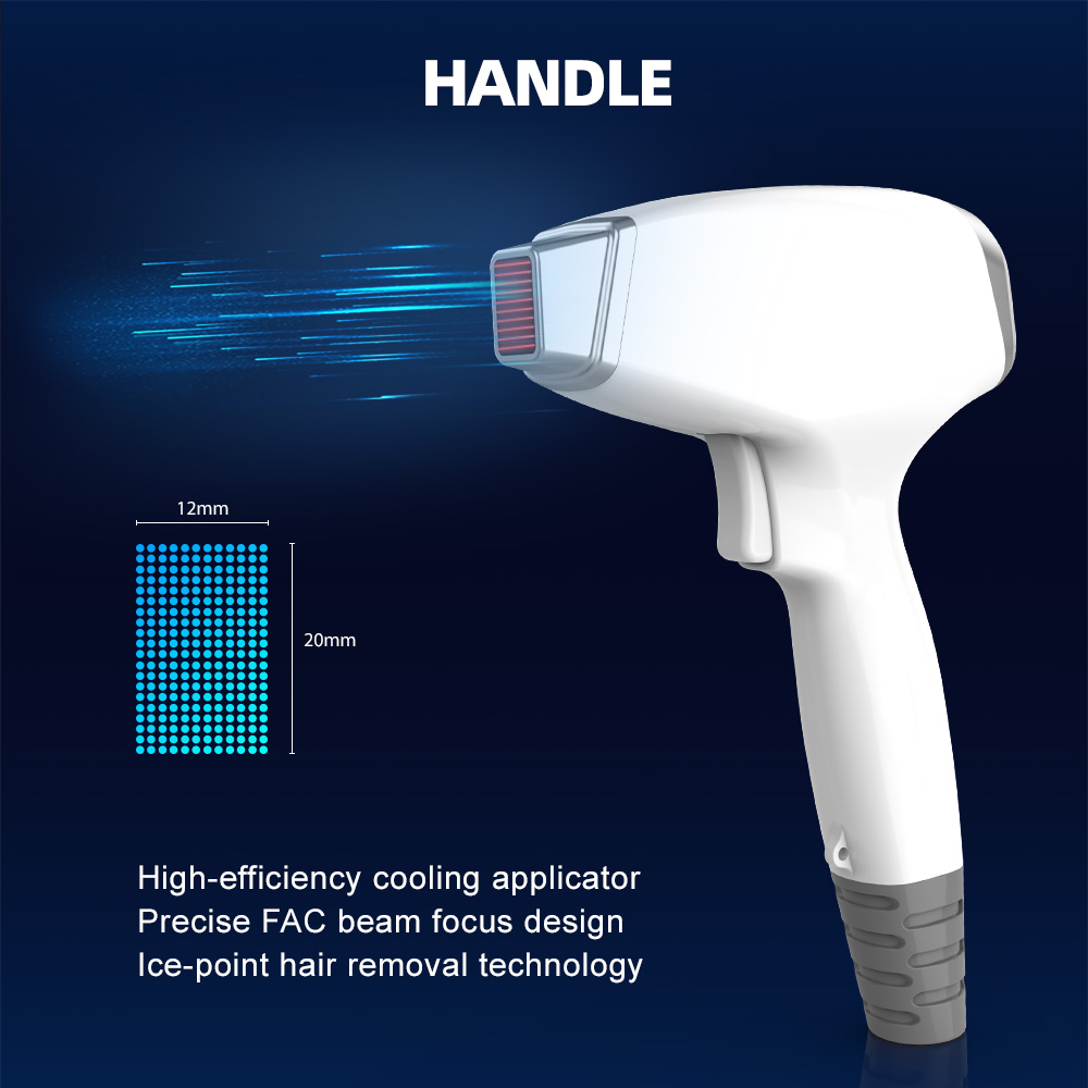 Professional 4 Wave Diode Laser Hair Removal Machine 2026 Titanium Ice Cooling System Medical CE For Clinic Salon Spa