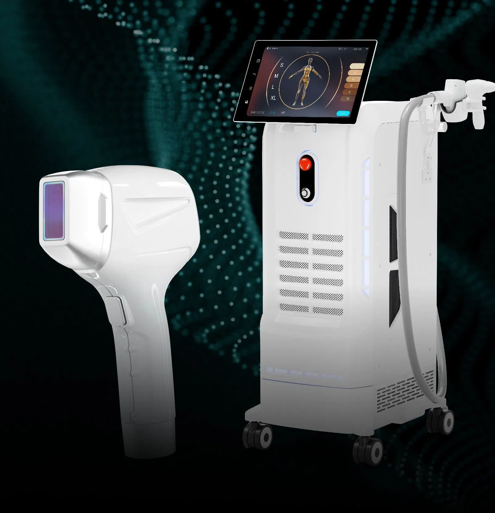 Portable 3-in-1 Laser Hair Removal Device with Alexandrite Technology