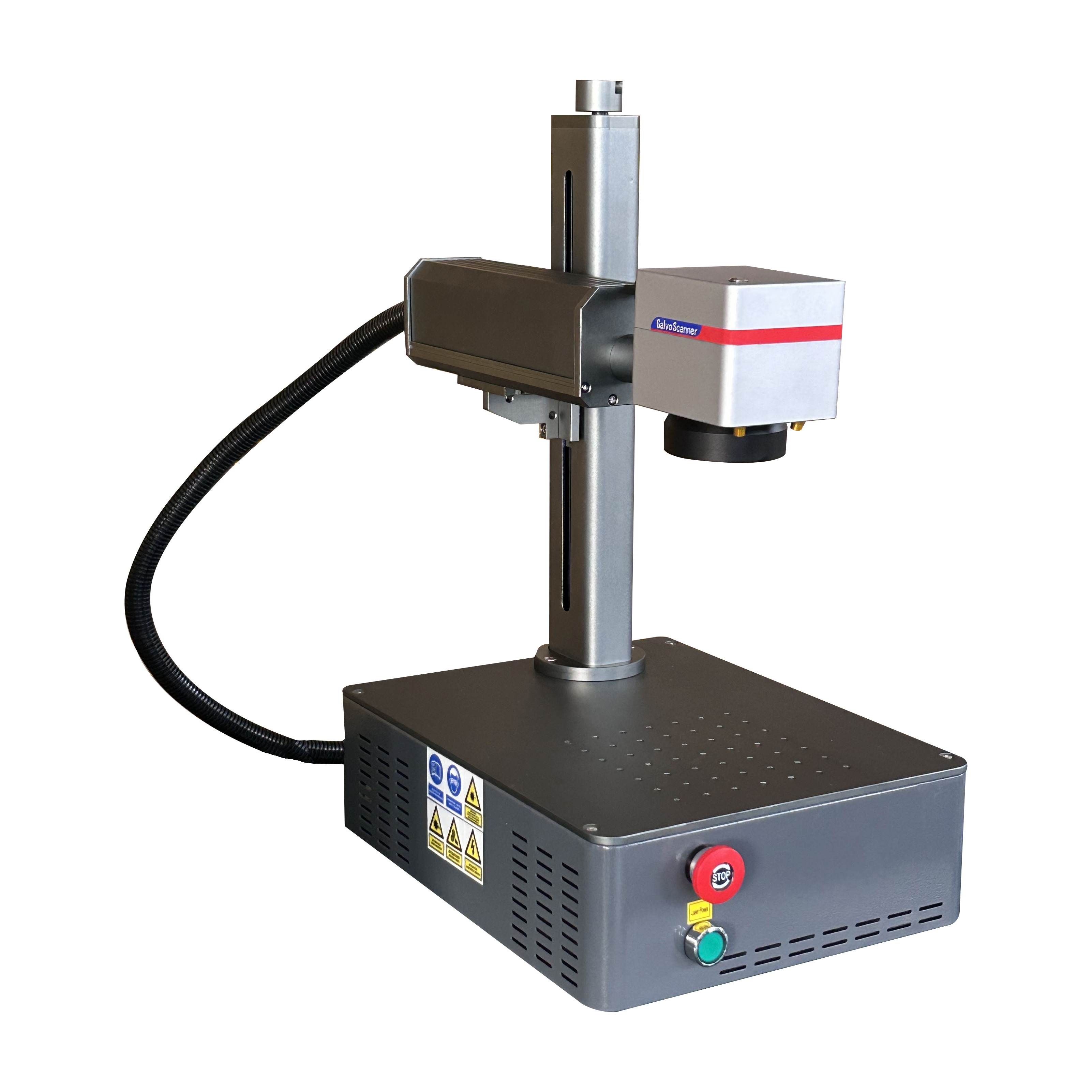 Mini Portable Fiber Laser Marking Machine 20W 30W Desktop Fiber Laser Engraver For Metal Jewelry Ring Silver Brass