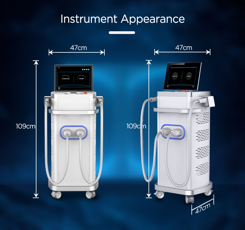 ADSS Laser Multifunctional System Skin Rejuvenation IPL OPT Hair Removal Machine for Professional Beauty Clinics