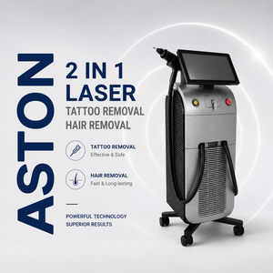 Soprano Titanium Premium Version Nd YAG &amp; Diode 2 in 1 Laser Hair Removal Machine