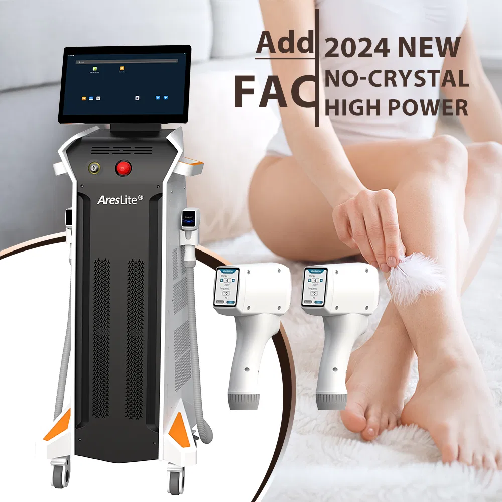 Advanced Titanium Diode Laser Hair Removal System for Beauty Salons