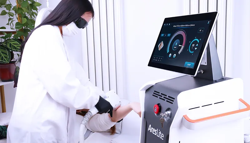 Fac Technology Beauty Alexandrite Laser 808nm 4 Wavelength Diode Laser Hair Removal Machine
